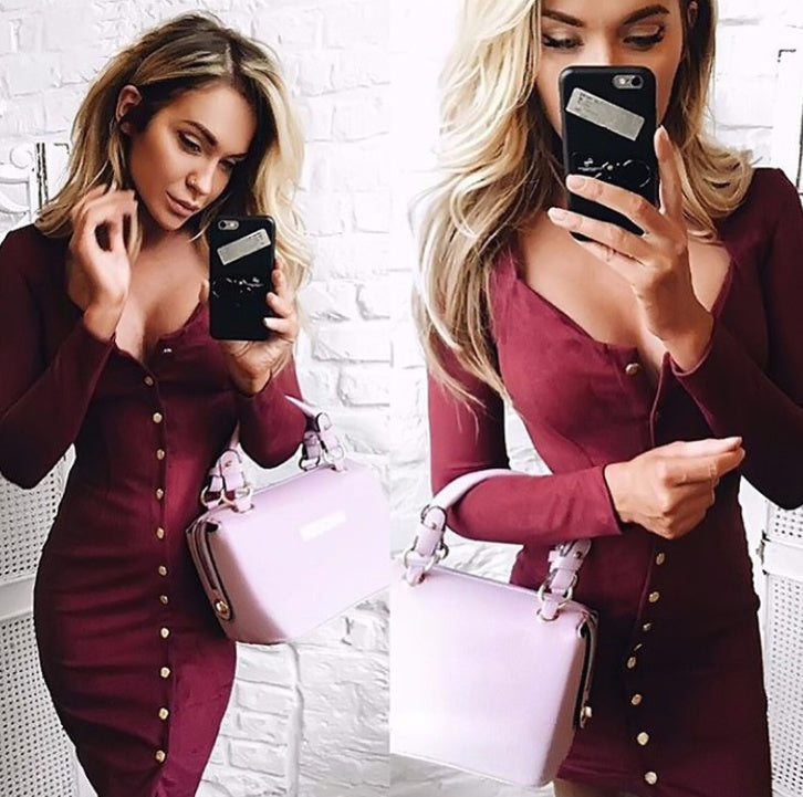 Cocktail Pencil Mini Dress